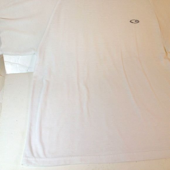 Champion Men's Duo Dry T-Shirt Size Medium Cut Big White Athletic - Picture 7 of 11